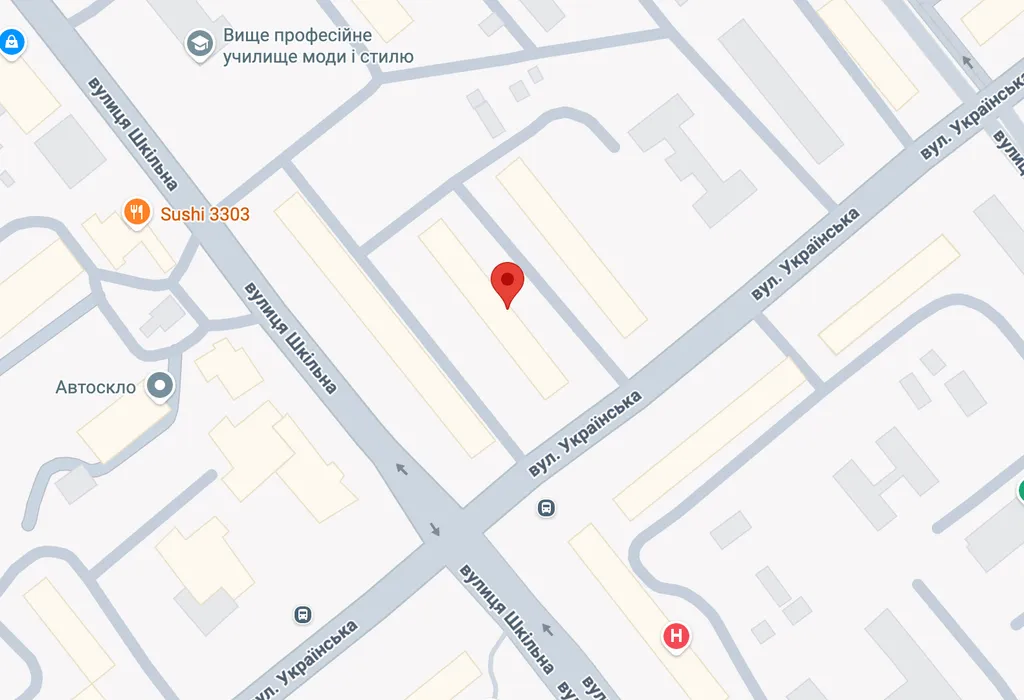 Карта проїзду до VelvetSkin у Запоріжжі